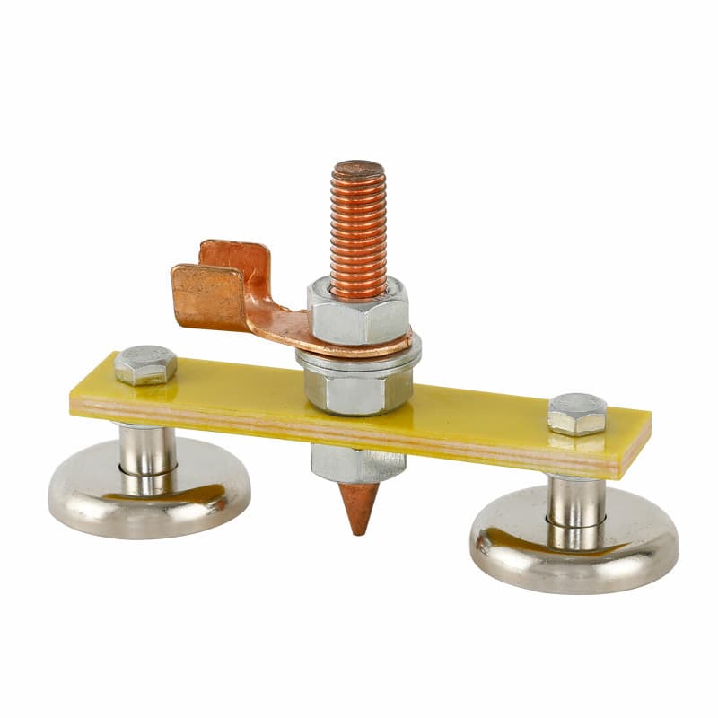 Sheet metal repair machine ground clamp copper welding tool spot welder auto body repair machine grounding cable strong magnetic ground tool