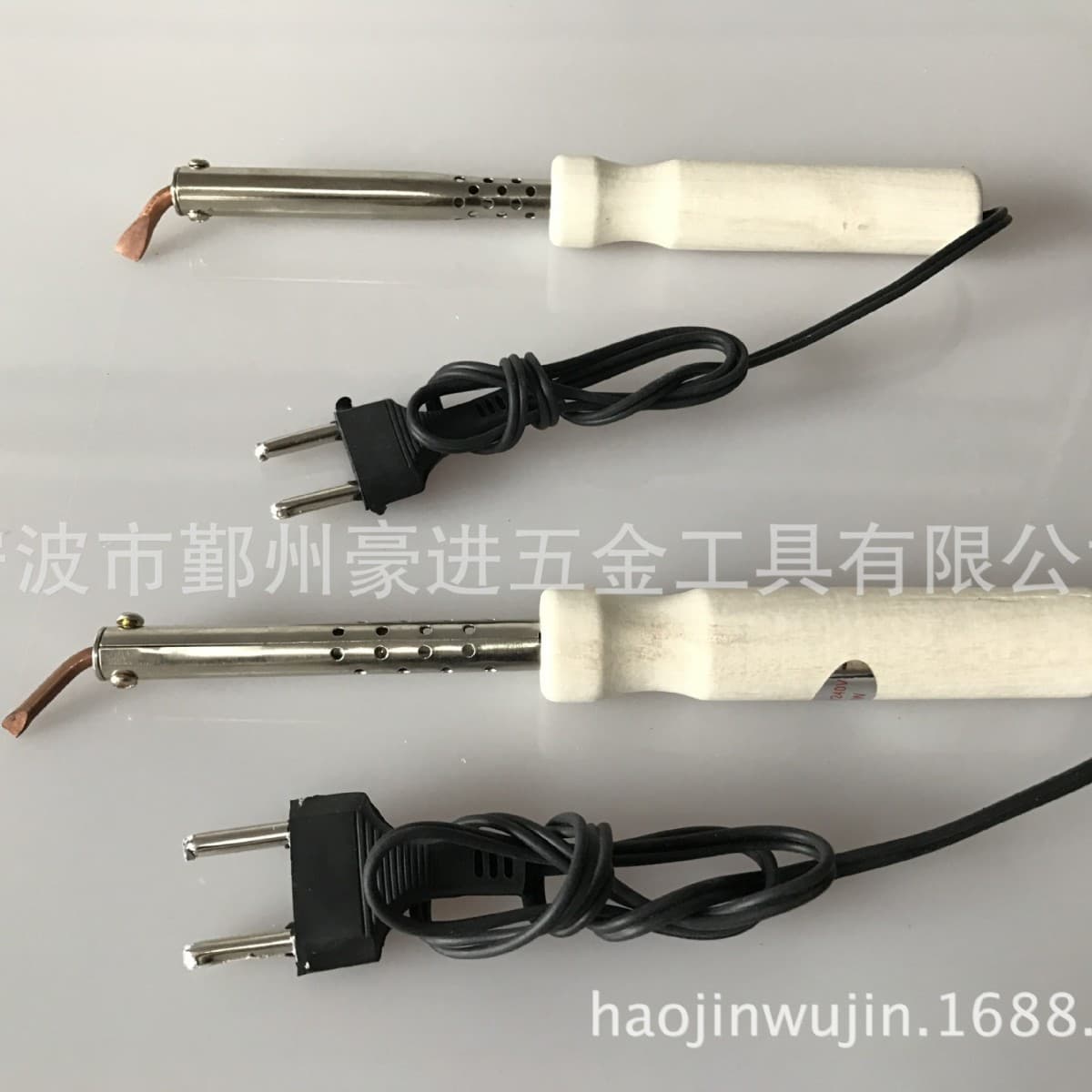 Wooden handle soldering irons, copper elbow soldering irons, electrical products
