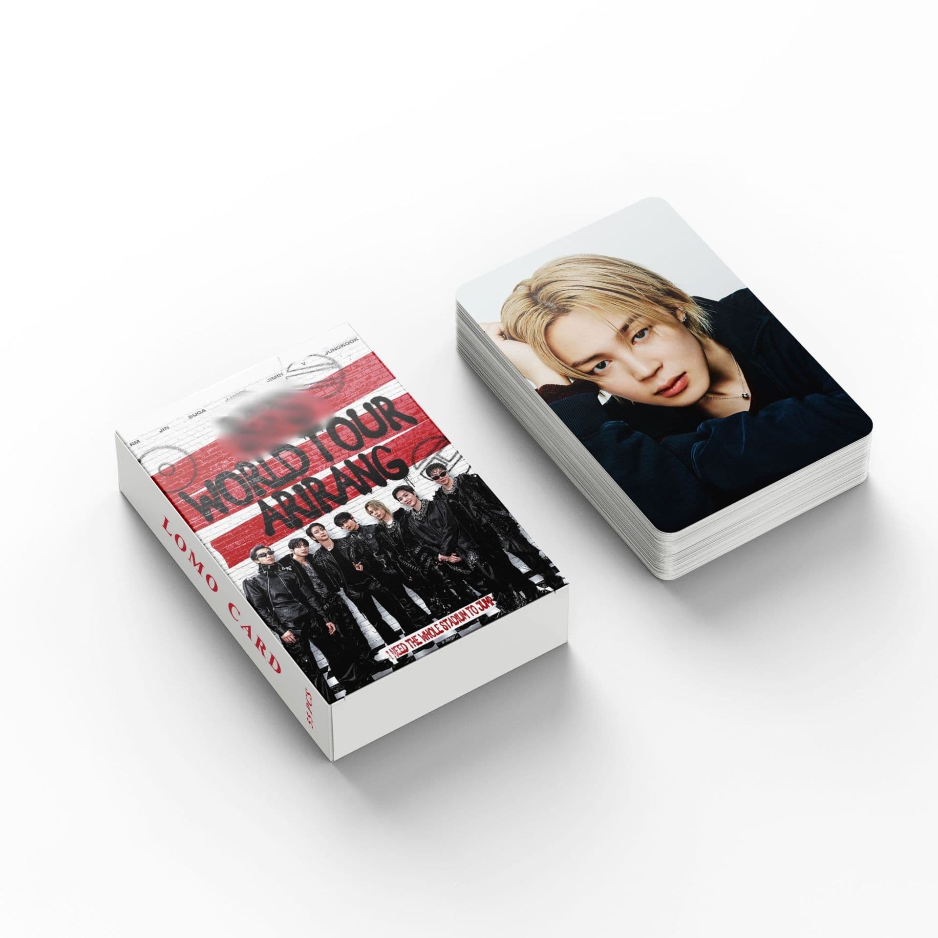 55 BT group square magazine laser photo cards in stock ARIRANG concert photo card V Jungkook JIMIN