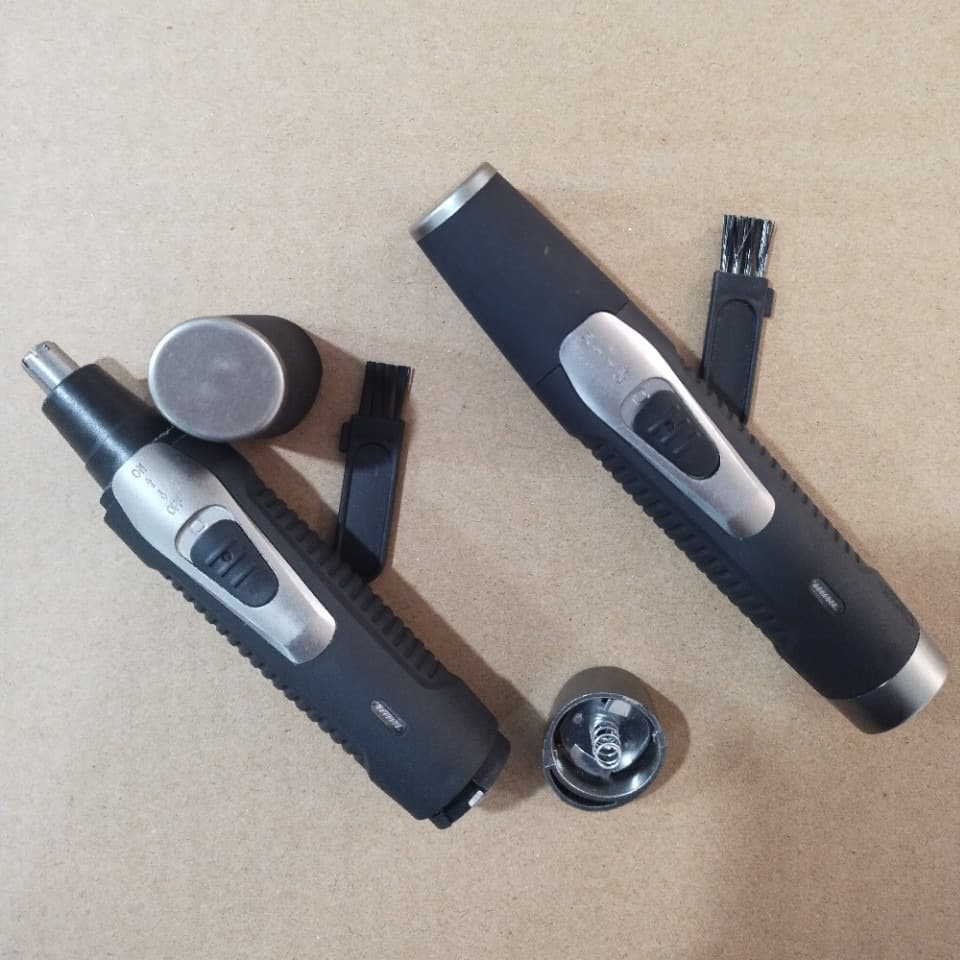 Dutch Electric Nose Hair Trimmer for Men, Nose Hair Trimmer for Women, Eyebrow Trimmer, Ear Hair Trimmer, Battery-Powered, Lightweight Design