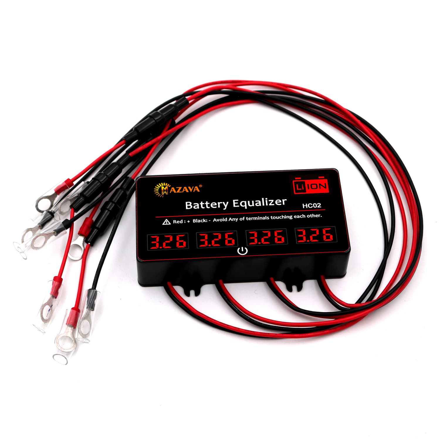 HC02-S3 battery equalizer display active 4S series and parallel 4X2.5V 3.2V 3.7V iron phosphate