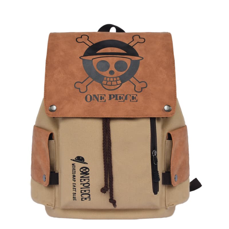 Anime Merchandise One Piece Backpack Attack on Titan Student School Bag Naruto Backpack Teen Canvas Bag