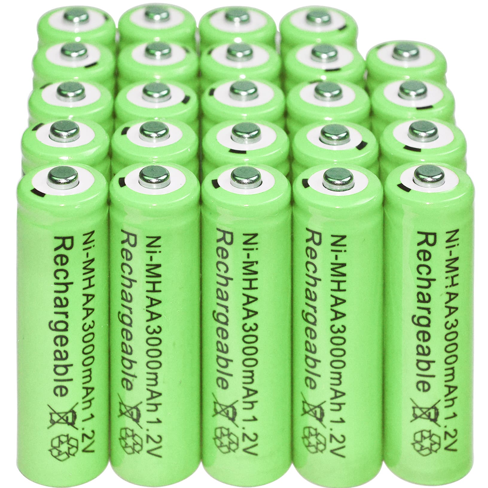 Industrial grade AAA 1.2V rechargeable alkaline toy batteries, 4-pack