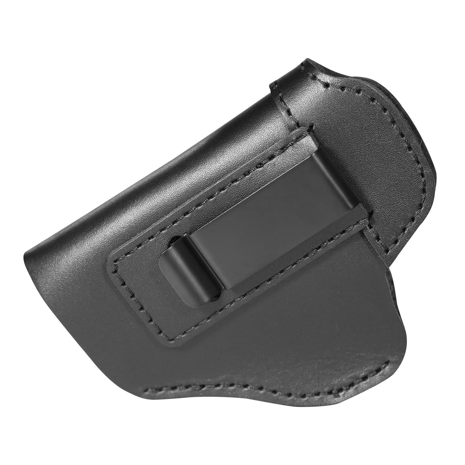 Cross-border Military Enthusiast Equipment Genuine Leather Holster, Top Layer Cowhide Ambidextrous Concealed Quick-Draw Holster, Cowhide Portable Gun Pouch