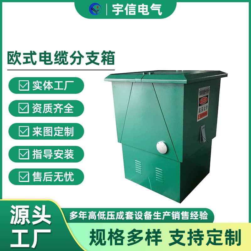 10KV high-voltage European-style cable branch box DFW-12/630, stainless steel, one-in one/two/three/four/five-out tapping box