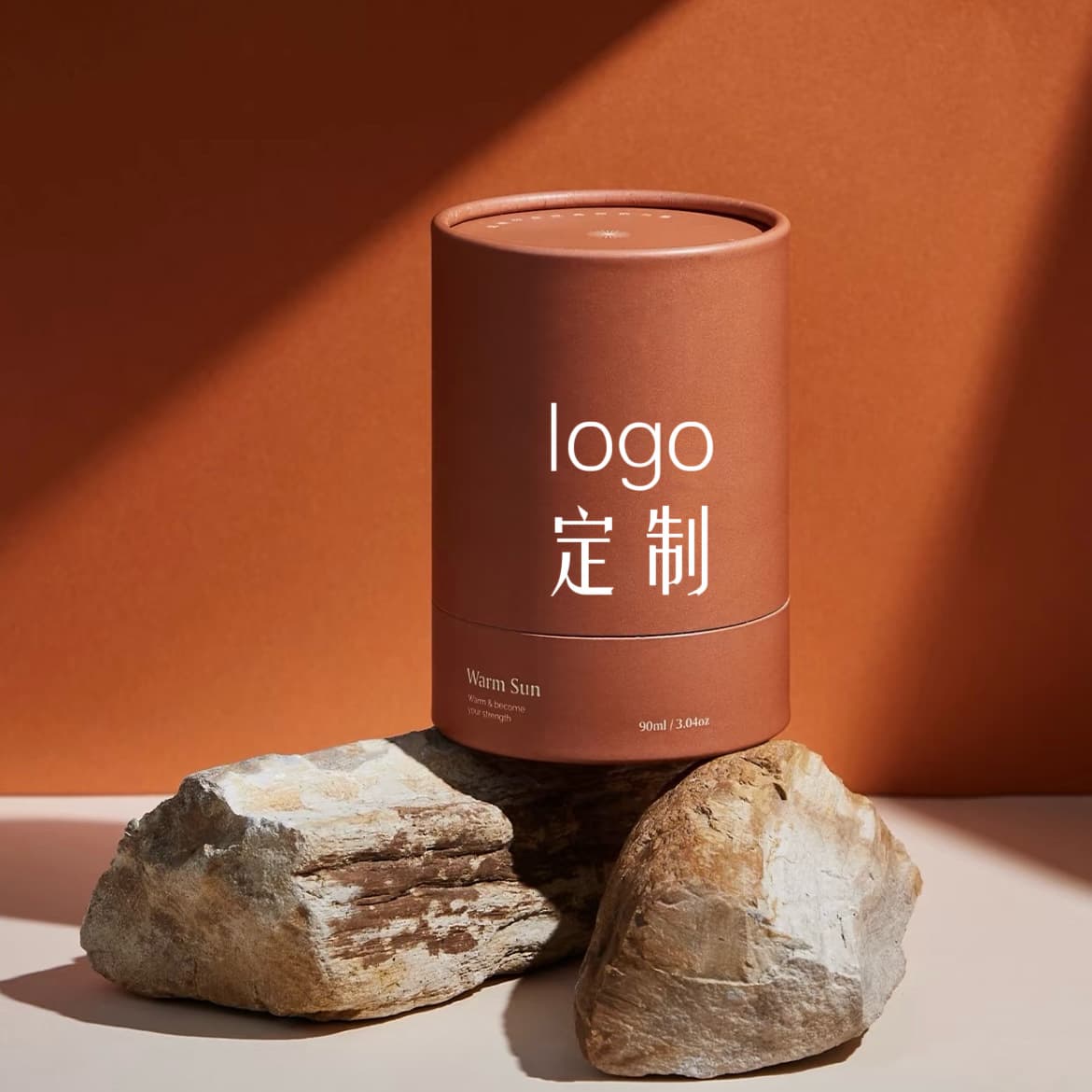 Lotus Root Powder Paper Can, Small Tea Paper Tube Customization, Kraft Tea, Red Wine, Incense Stick Round Packaging Box, Pet Food Paper Tube