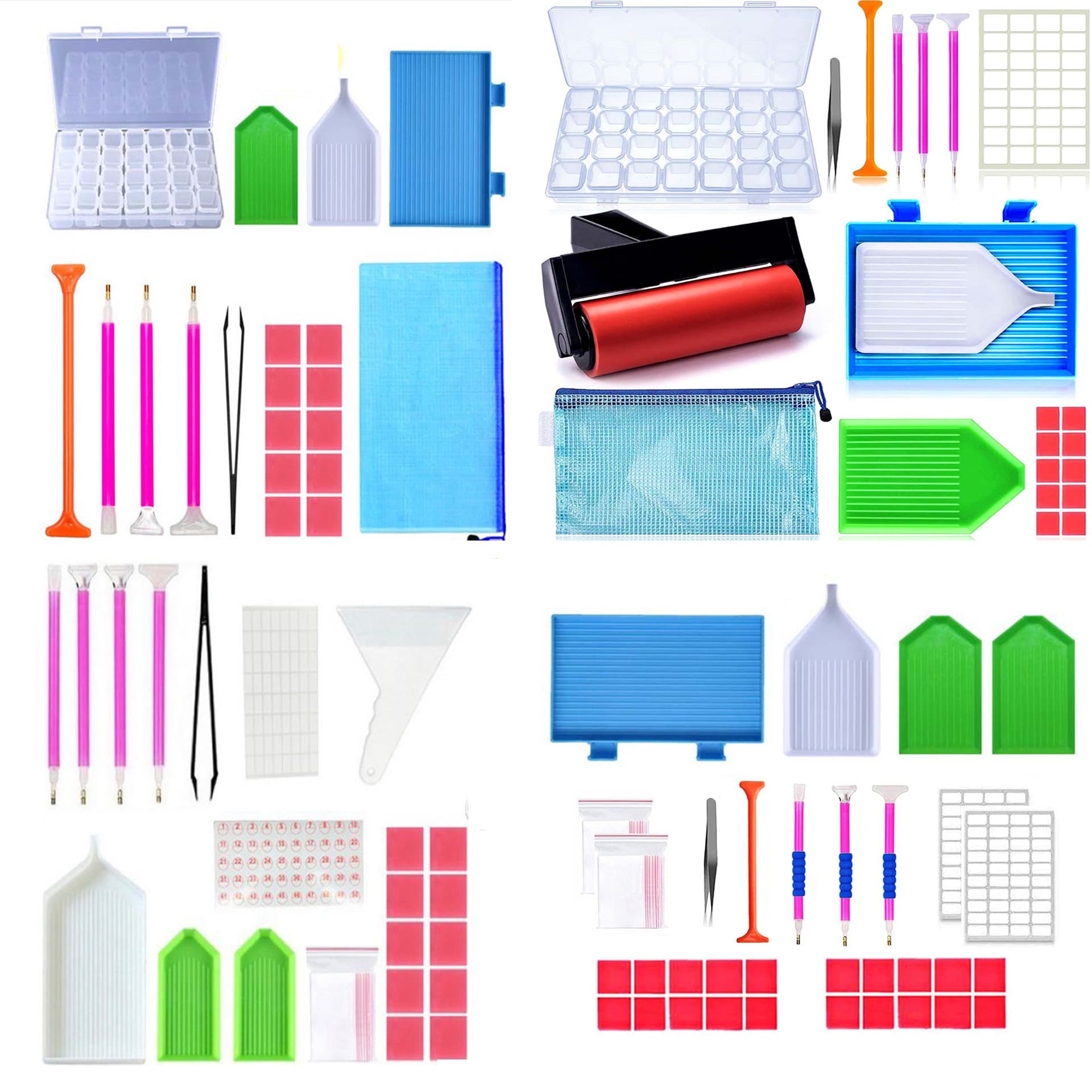 New Diamond Painting Kit Storage Tool Combination, Diamond Painting Accessories Set, Diamond Painting Point Drill Pen