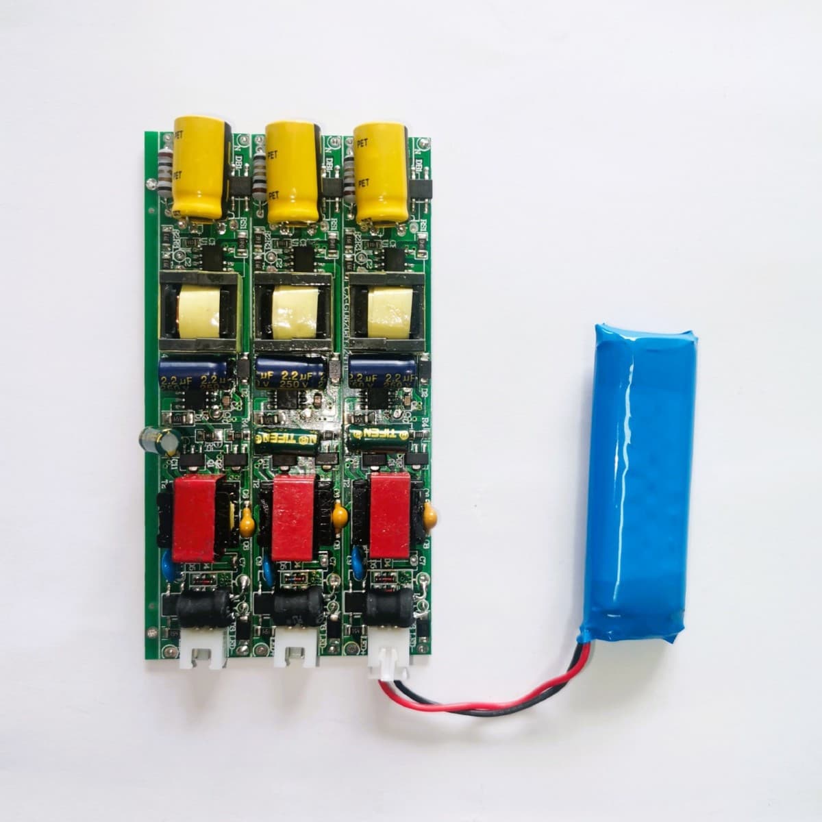 Emergency Power Driver for Lighting Fixtures, Panel Lights, Ceiling Lamps, and T8 Emergency Tubes with Power Failure Detection