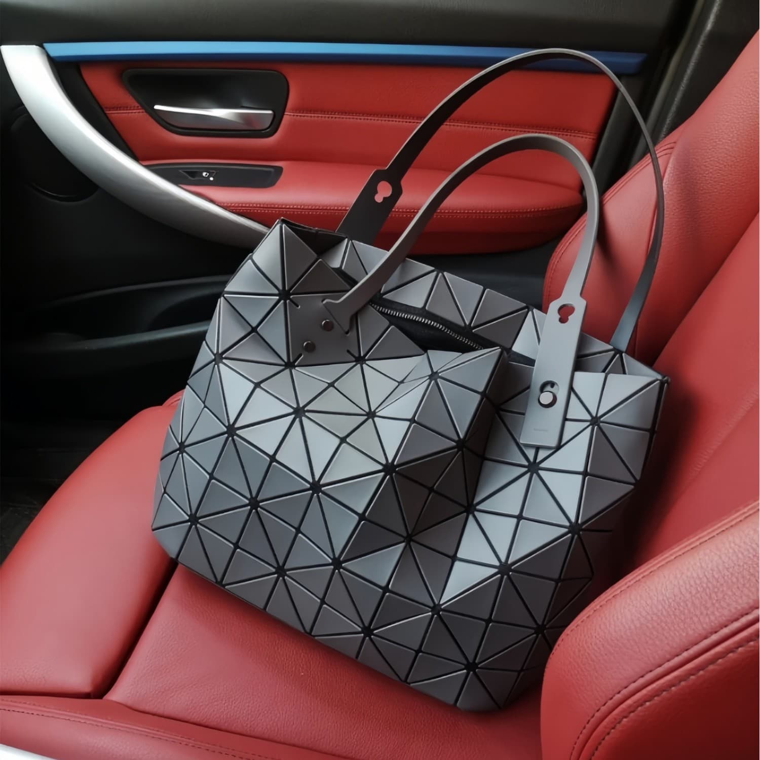 Japanese Original 7*10 Rock Tote Bag Commuter Student Computer Bag Rock Mom Bag Shoulder Handbag Women's Bag