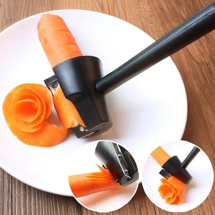 Multi-functional Spiralizer, Creative Cucumber and Carrot Decor Cutter, Fruit and Vegetable Slicing Tool
