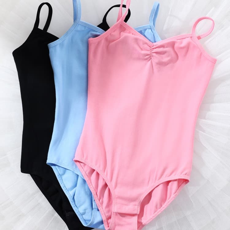 Children's dance clothes, girls' summer suspender training clothes, ballet bodysuits, girls' Chinese dance examination gymnastics clothes