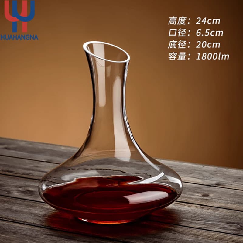 Crystal Glass Red Wine Decanter Carafe Home Use Premium Restaurant Wine Serving Bottle