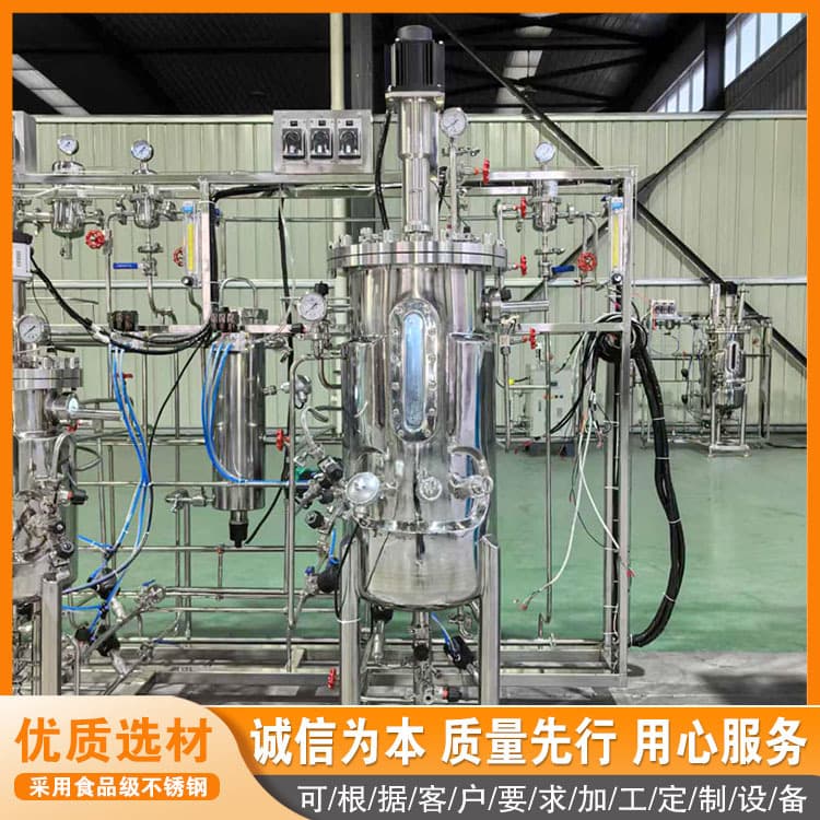 50L Laboratory Biological Fermentation Equipment, Ruisheng Small Fermenter, Beauveria Bassiana Seed Culture Tank