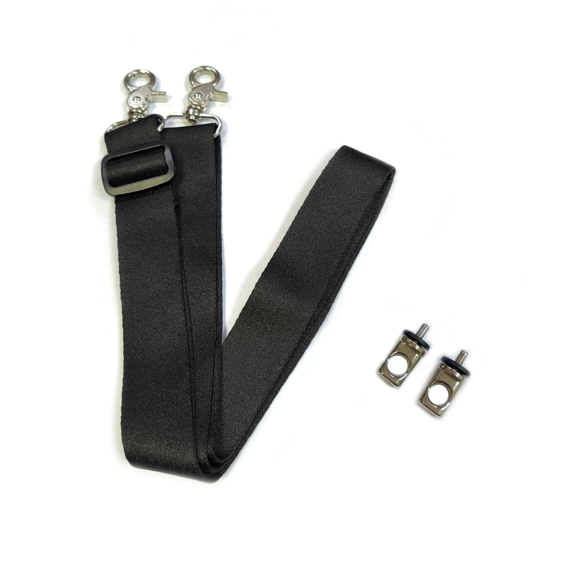 Universal Drone Remote Control Shoulder Strap with Threaded Lanyard, Adjustable Black Back Strap for Remote Controllers with Screen