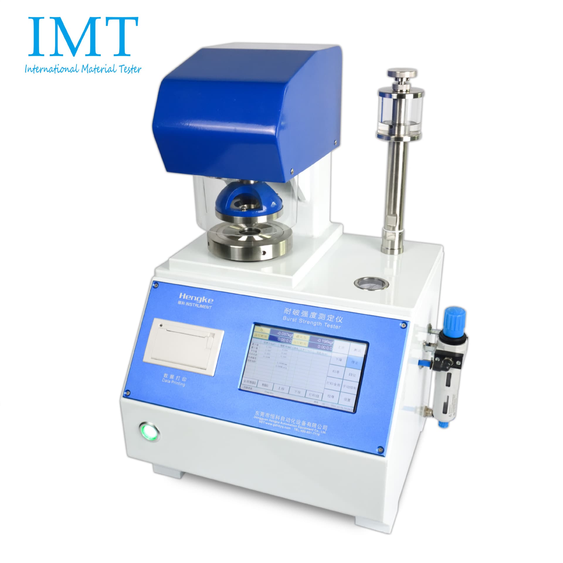Paper Type Intelligent Microcomputer Bursting Strength Tester, Laboratory Special Instrument, Electronic Burst Detection Instrument