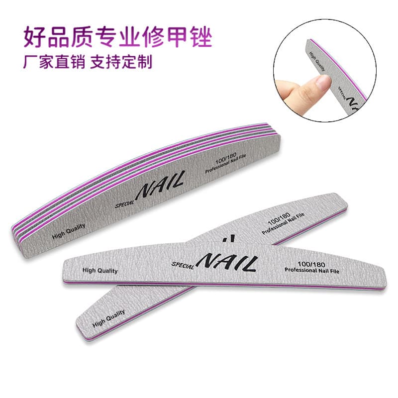 Nail File - Durable Nail Abrasive Stick, Non-Shedding, Manicure Tool for Shaping and Smoothing
