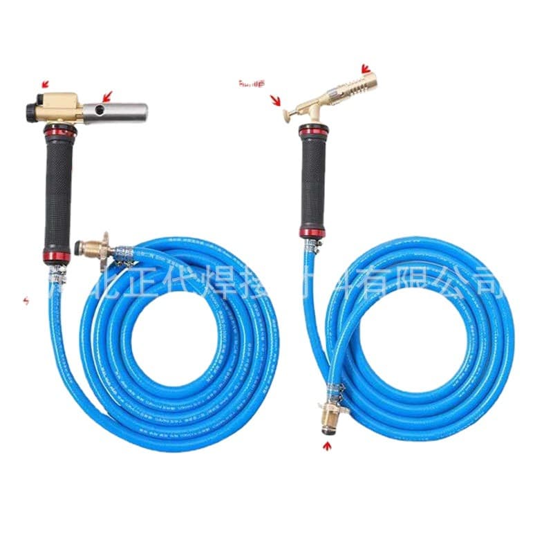 Home Use Full Copper Welding Torch Gas Canister Electronic Coal Gas Torch Professional Welding Hand Tool
