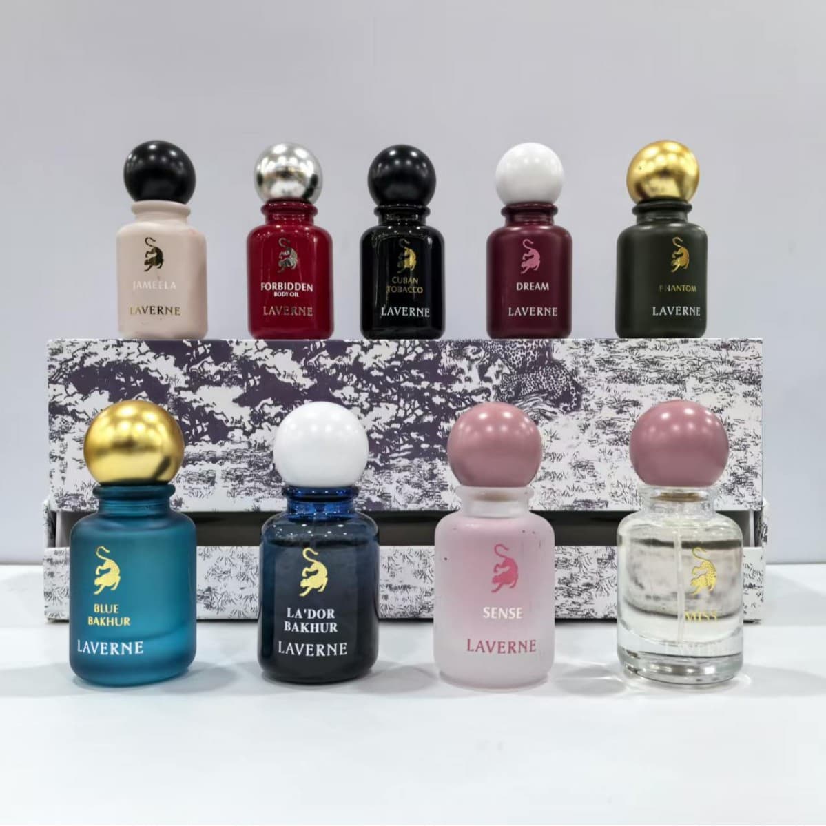 LAVERNE Perfume Set for Women Middle Eastern Arabic Fragrance Long-Lasting Scent Cross-Border Wholesale Holiday Gift