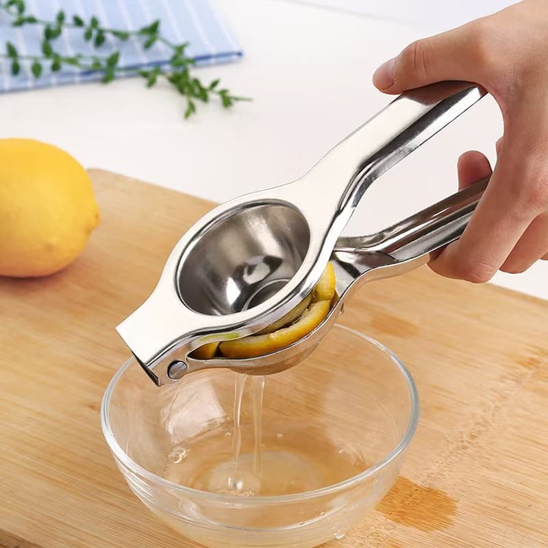 Mini manual lemon juicer stainless steel household small juicer lemon clamp juicer squeeze lemon juicer