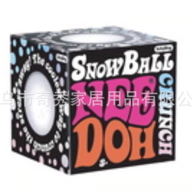 Cross-border New Product NeeDoh Snowball Crunch White