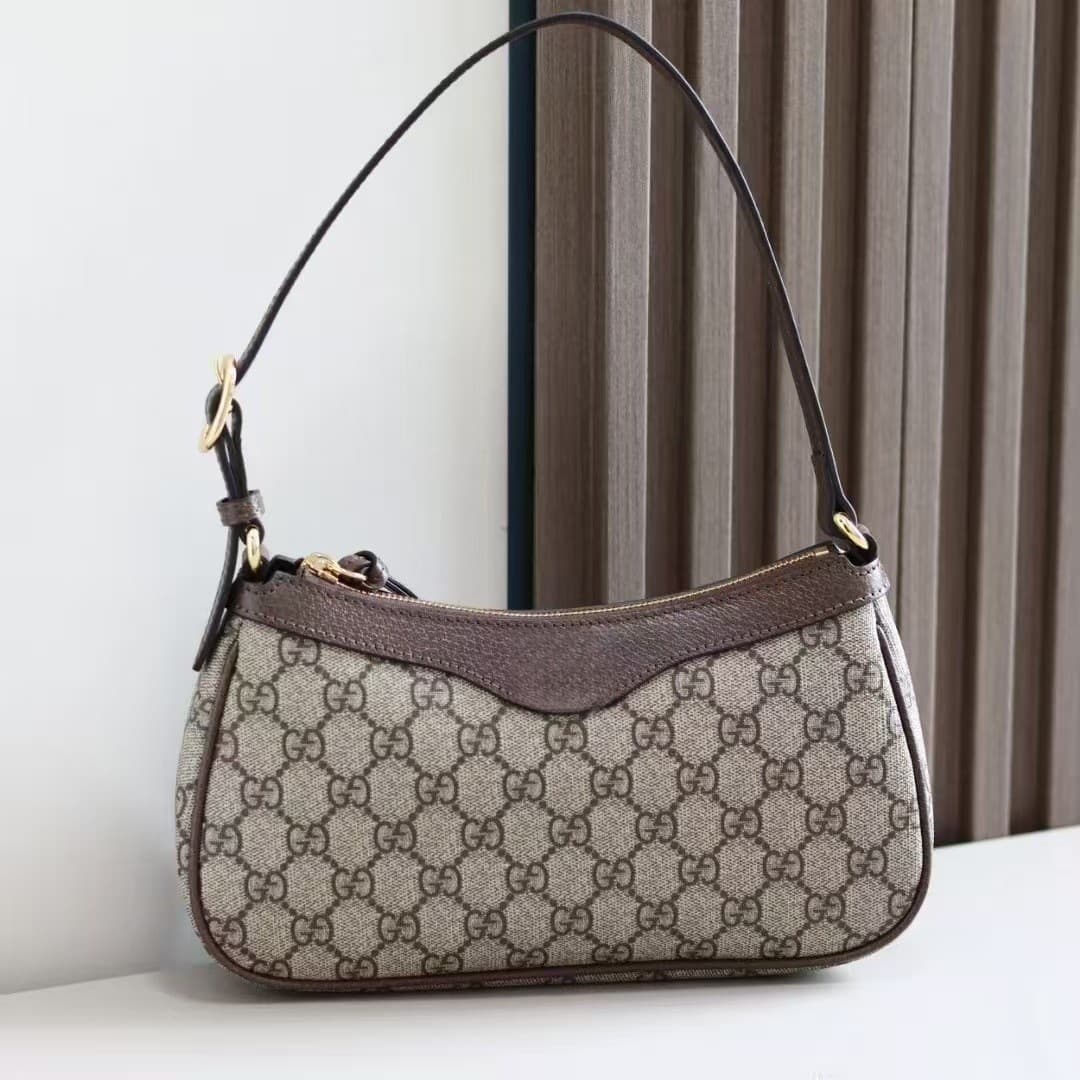 New Trendy Genuine Leather Women's Shoulder Bag Fashion Versatile Crossbody Bag Multi-functional Large Capacity Underarm Bag