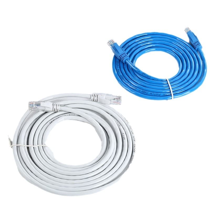 Cat6 Gigabit Ethernet Router Patch Cable 1 Meter High-Speed Broadband Network Connection Cord