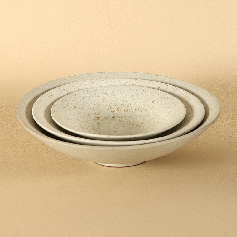 Japanese stoneware plate, high-looking dish plate, retro plate, pointed foot wabi-sabi style fruit plate, dessert plate, hotel tableware