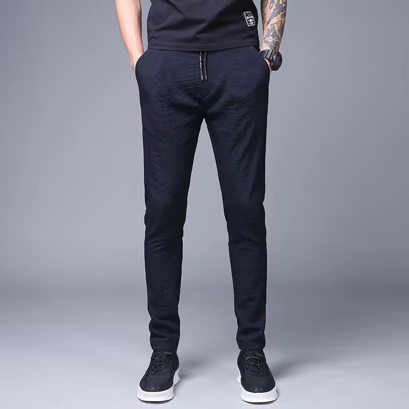 Work pants for men to wear at work, men's loose large size wear-resistant dirty construction site clothes thin breathable casual pants summer