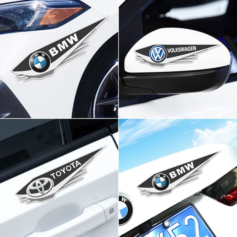 Car Scratch Cover Sticker Waterproof Decal for Front and Rear Bumper Hood Scratch Concealment