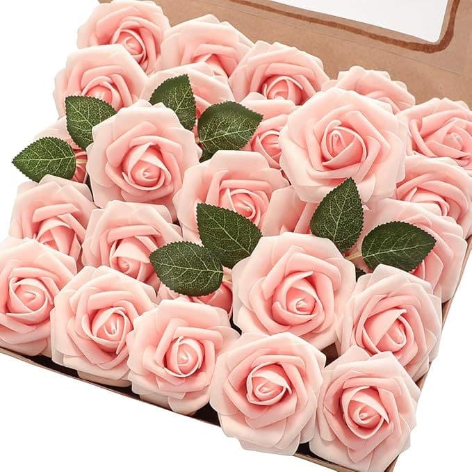 Cross-border E-commerce Simulation PE Peony Bouquet Box Flower Artificial Flowers Home Decoration Wedding Simulation Peony