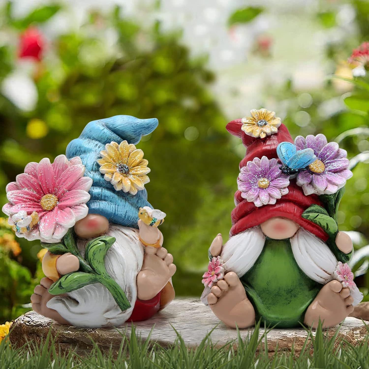 Cross-border hot items: flower fairy statues, dwarfs, dwarfs, home decorations, desktop ornaments, resin crafts