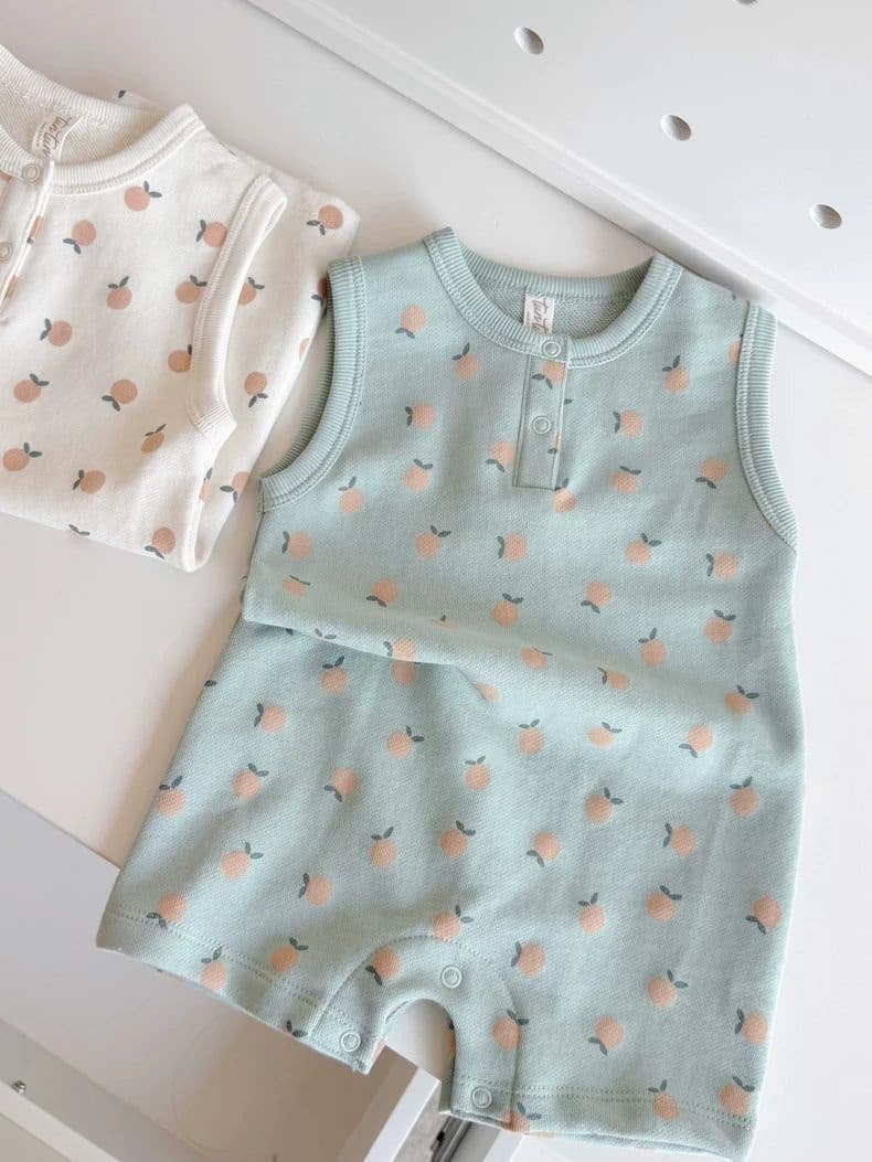 Baby Clothes 2025 Spring Summer Boys Girls Baby Summer Printed Bodysuit Classic Versatile Outing Outfit Other Sleeveless