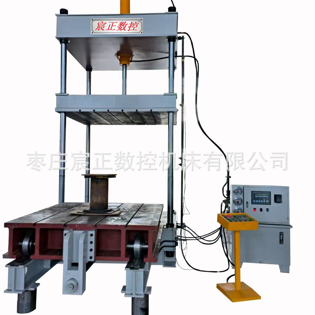 Source hydraulic press manufacturer direct sales mobile workbench hydraulic press, customizable with quality assurance