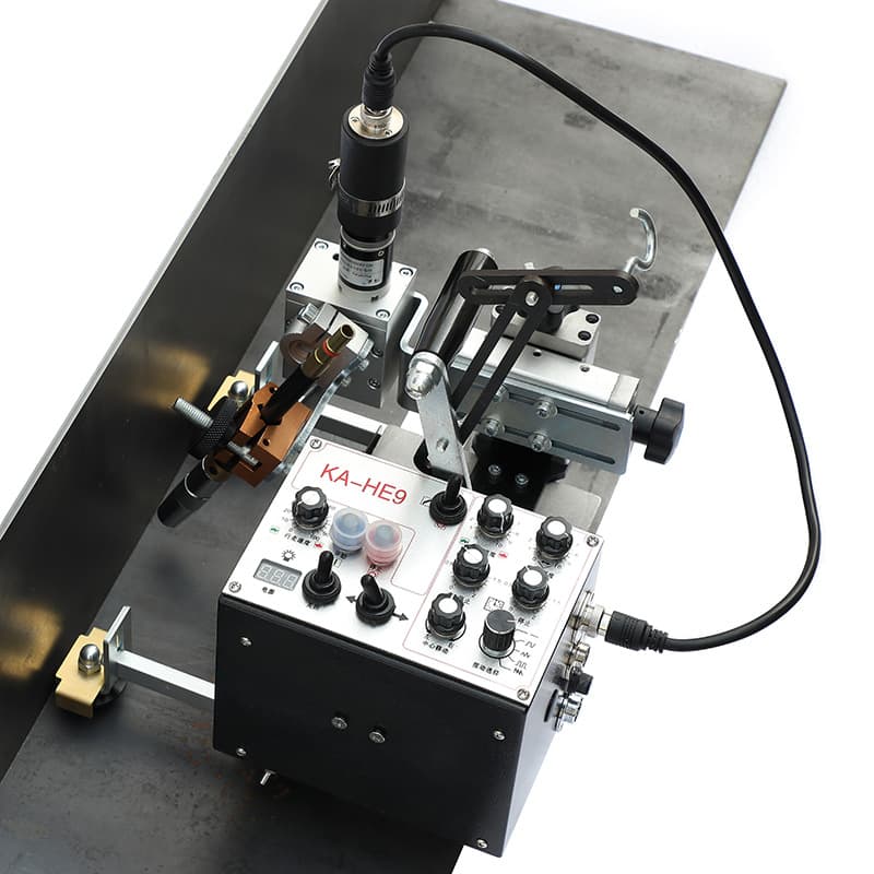 KA-HE9 Oscillating Automatic Welding Trolley for Steel Structure Box Columns, Flat, Fillet, and Vertical Welding, Dual-Shield Welding Trolley