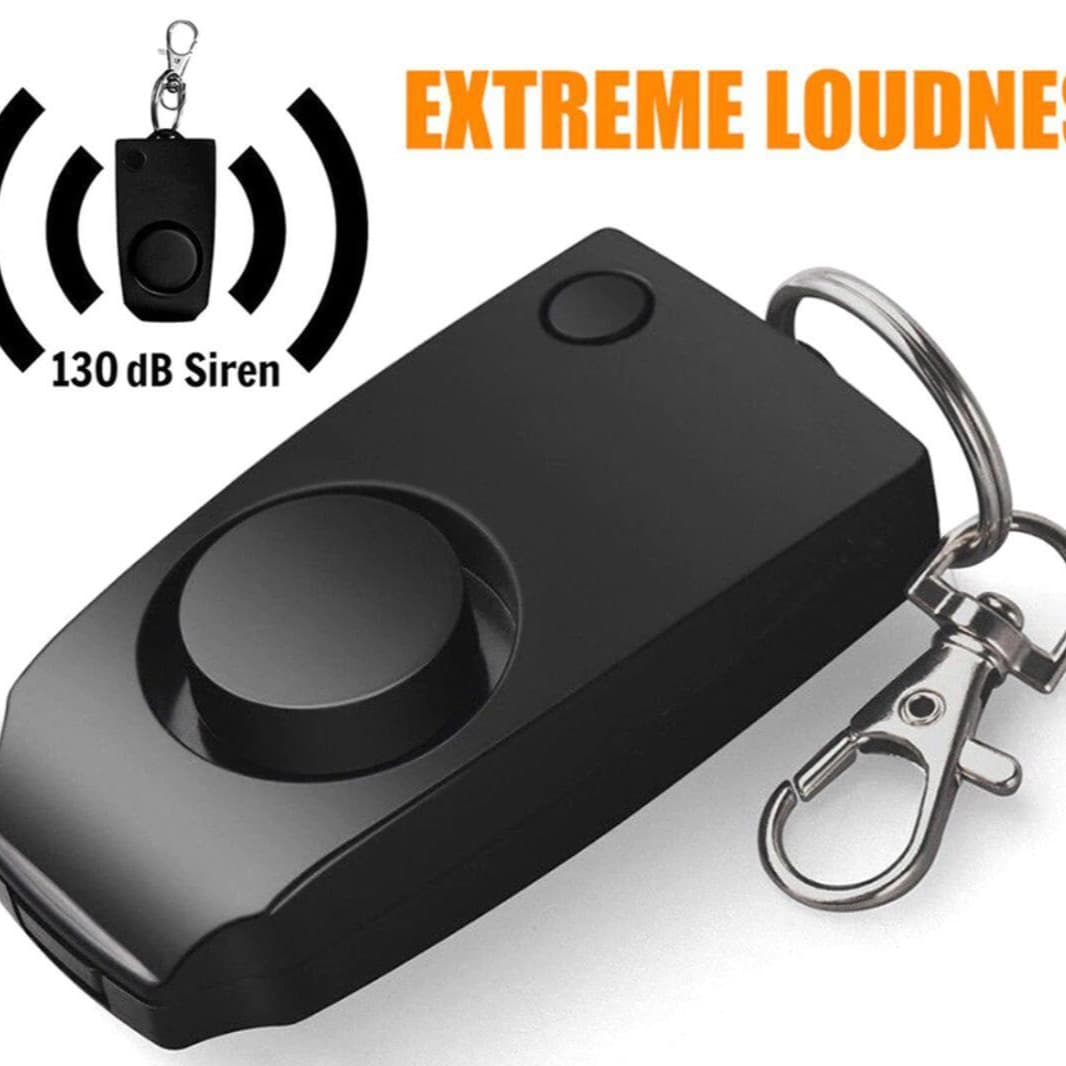 701 Anti-Wolf Alert Device Personal Security Pendant Gift Keychain Emergency Button Trigger Rescue Motorcycle Equipment Accessor