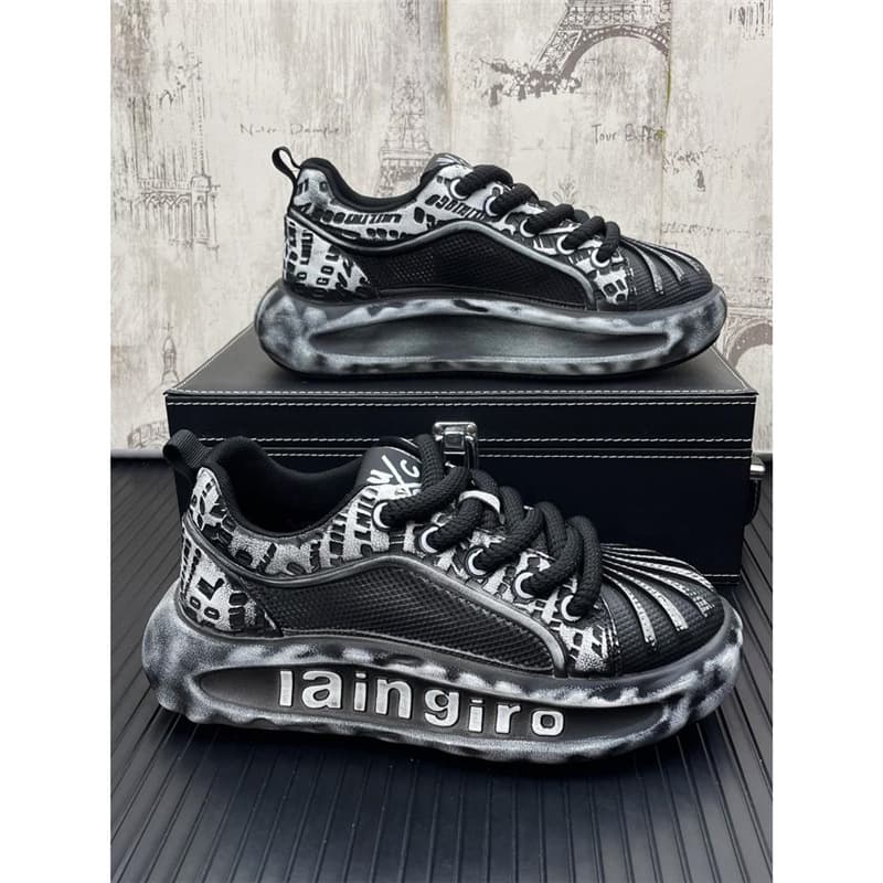 Men's Shoes Summer Mesh Running Sports Leisure Spring/Autumn Trendy Brand Bad Boy Street Style Shell Toe Forrest Gump Dad Sneakers