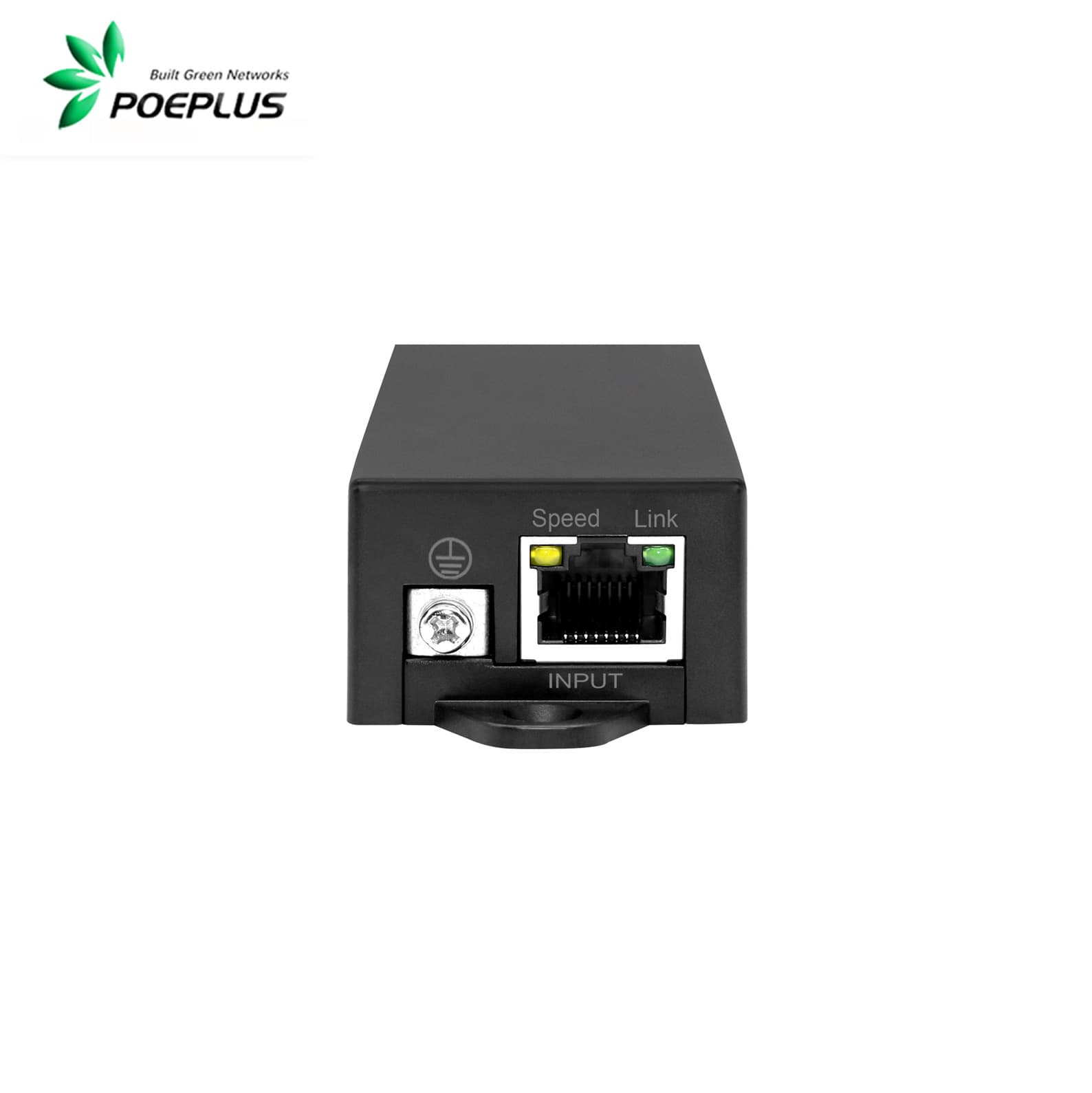 Gigabit POE Converter, 90W to Passive 30W, 24V POE + 12Vdc Output