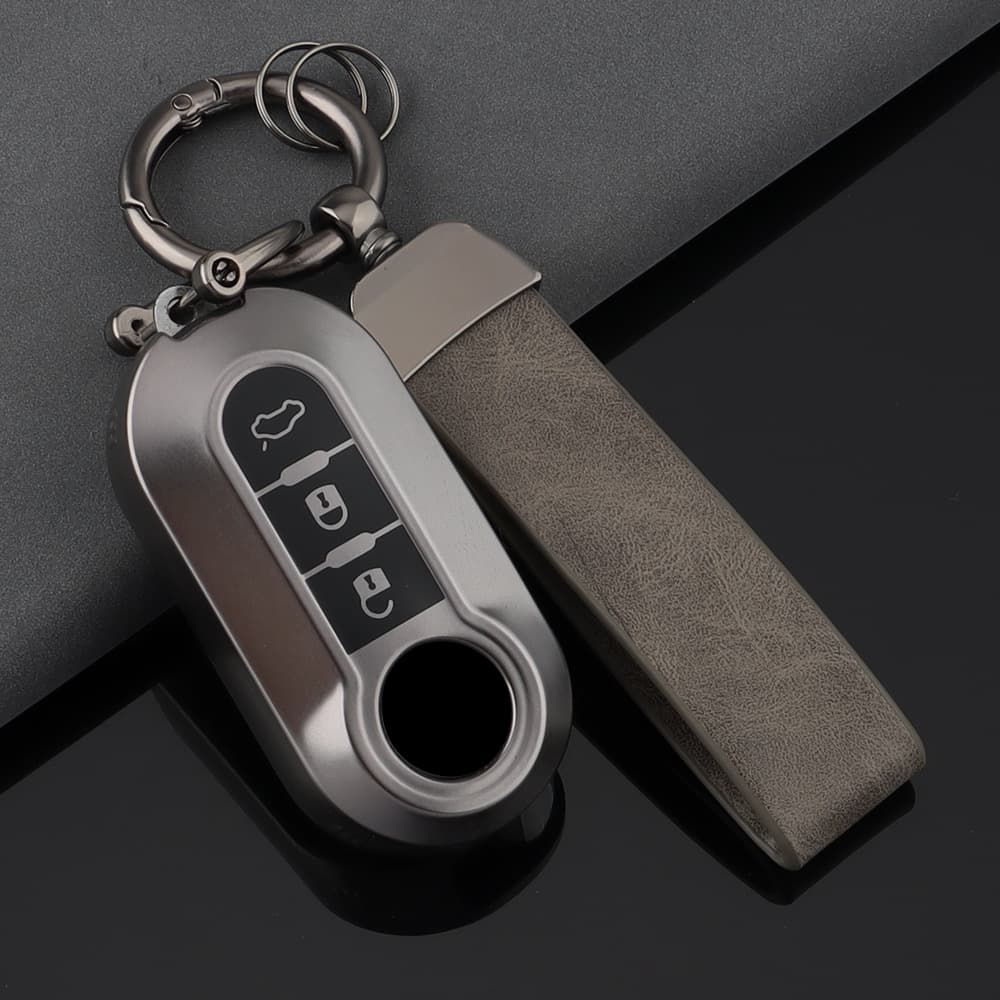 Suitable for Fiat 500 key cover Boyue Bravo Iveco Wolfson car remote control protective shell buckle cross-border
