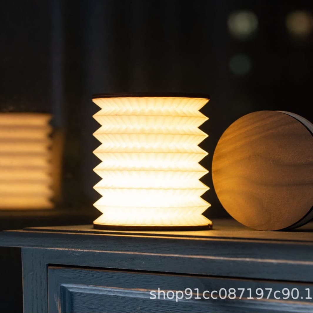 Book lantern creative gift New Year gift folding small lantern Mid-Autumn Festival and Spring Festival atmosphere night light souvenir