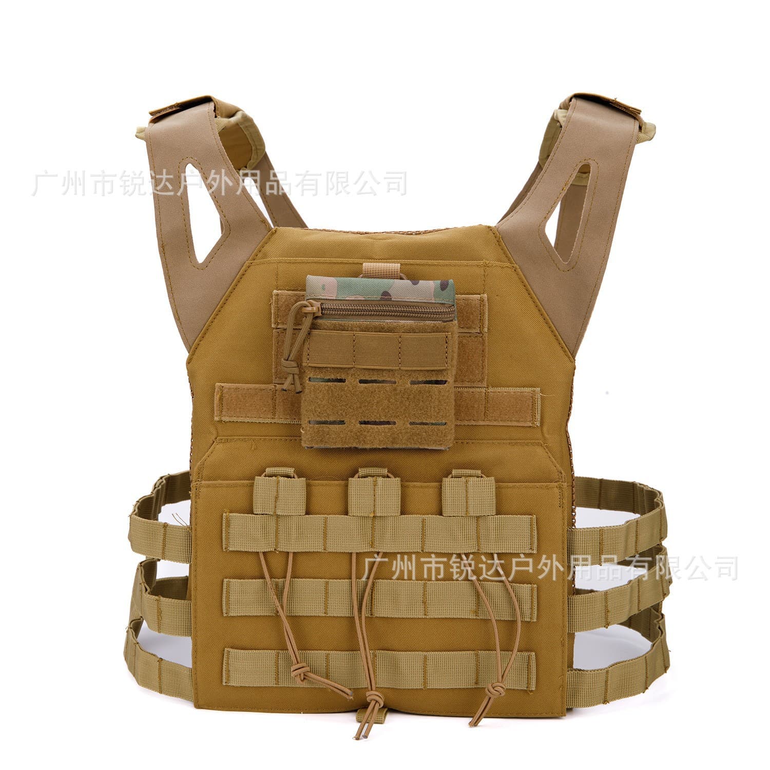Portable Camouflage Tactical EDC Tool Kit Outdoor Anti-Loss Coin Key Card Pouch Laser Cigarette Case Bag
