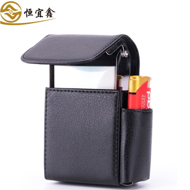 Cigarette Box for 20 Cigarettes with Lighter, Complete Packaging, Creative Portable Cigarette Case, Anti-Pressure Cigarette Holder, Creative Storage