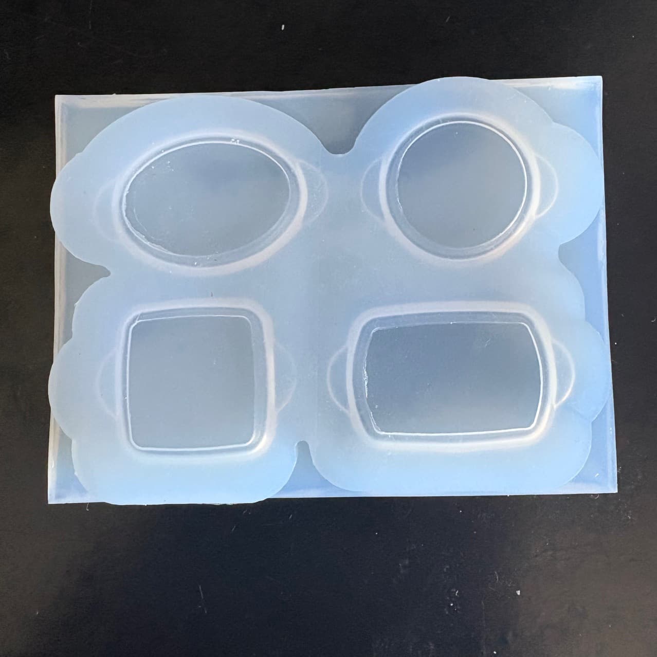 Silicone Resin Mold, Resin Mold, Handmade Mold, Food Toy Mold, Large Plate 1