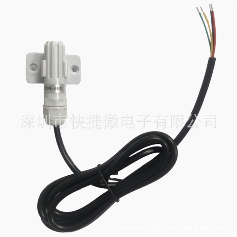 BME680 Gas Pressure Temperature Humidity Sensor Waterproof Stainless Steel IIC Module Digital I2C Probe
