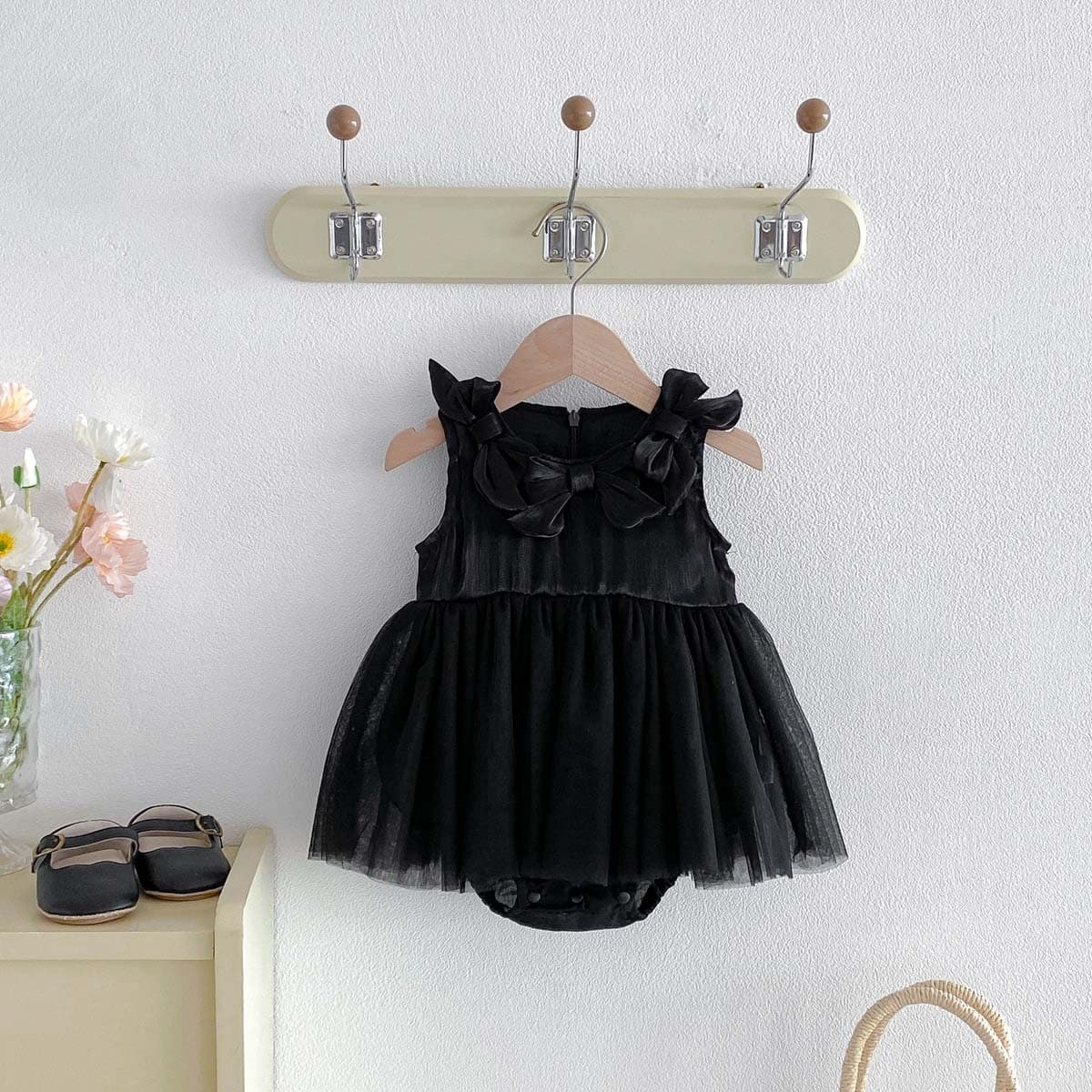 Baby Girl Summer Sleeveless Tulle Dress Bodysuit Sweet Thin Crawling Romper Infant Fashionable Cute Princess Dress