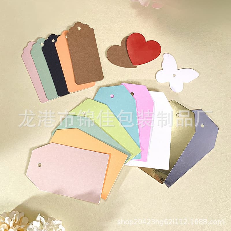 Custom Handwritten Kraft Paper Jewelry Price Tags, Eyewear Hang Tags, Label Pendants