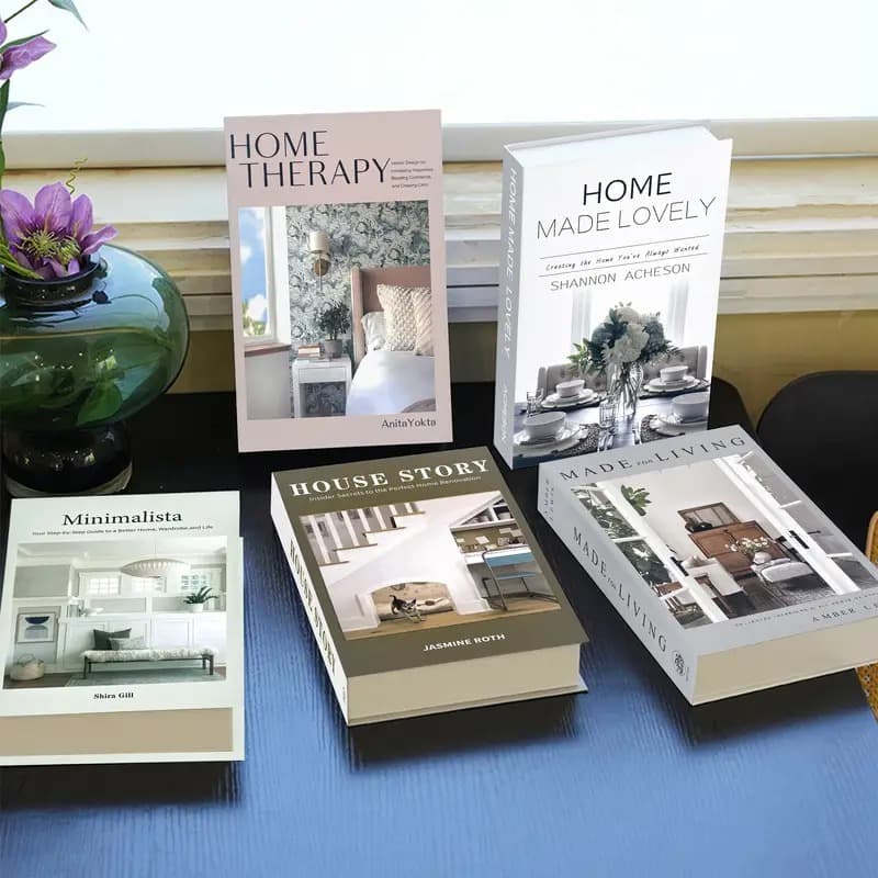 Cross-border wholesale atmosphere ornaments, props, books, decorations, fake books, film and television shooting simulation books manufacturers