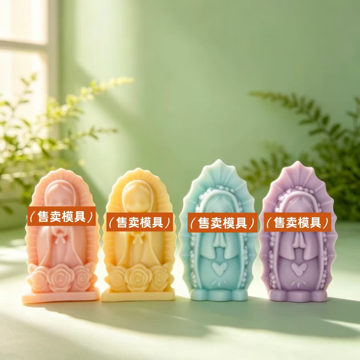 Praying Child Silicone Mold for Candle, Aromatherapy, Plaster, Soap, Home Candle Decoration Silicone Mold