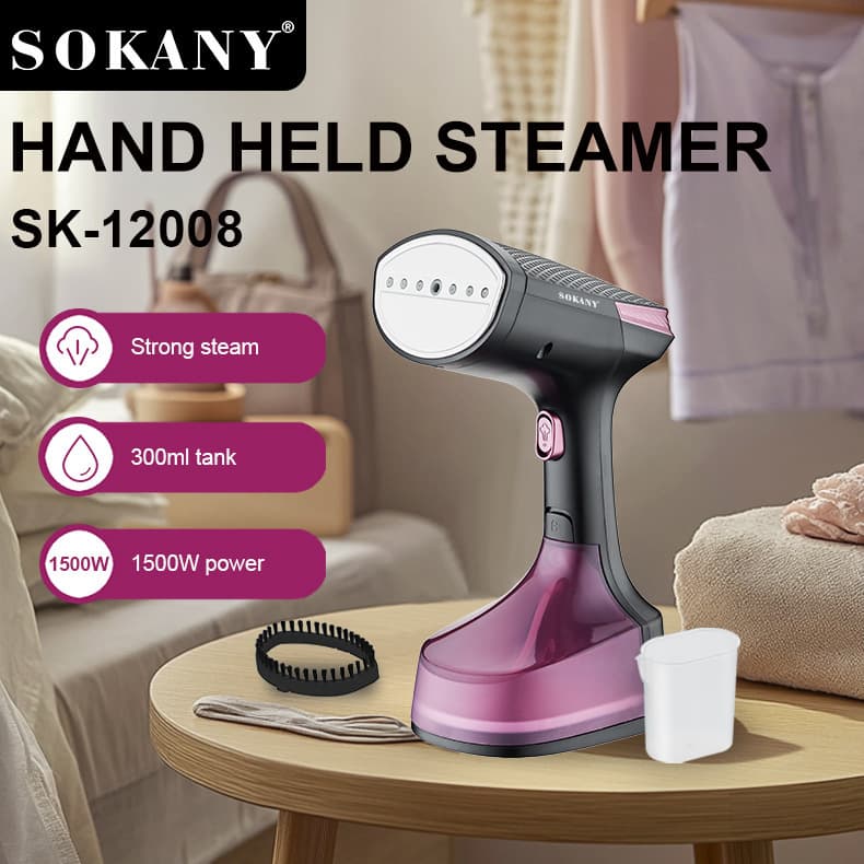 Export SOKANY12008 ironing brush home travel portable handheld ironing brush clothing ironing machine small iron