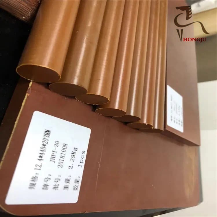 PI sheet SP1 tan polyimide rod insulating Vespel-SP21 graphite black PI rod material manufacturer