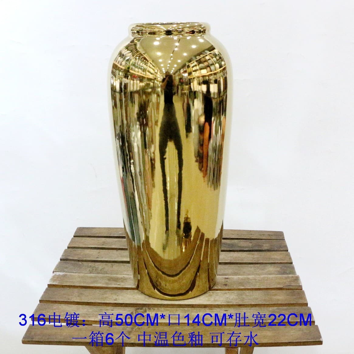 Ceramic Vase Factory Direct Wholesale for Fresh Flowers, Greenery, Artificial Flowers, Home, Hotel, and B&B Floor Large Vase
